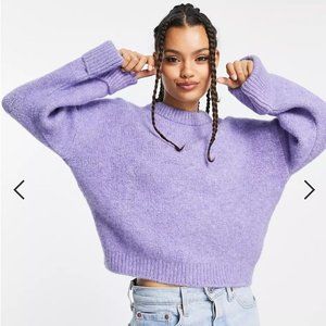⚡️ASOS DESIGN Petite Premium Sweater • Sz 4 • Wool Blend in Lilac
